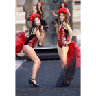 Un desfile inspirado en los años veinte.