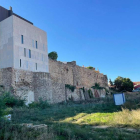 Imagen de un tramo de la muralla de Astorga que será restaurado. DL