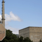 Vista del reactor de la central nuclear de Santa María de Garoña que se cierra. DAVID AGUILAR