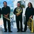 Los miembros de la banda Spanish Brass están mañana en Veguellina