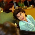 María San Gil, durante la reunión de la Ejecutiva del PP celebrada ayer en Madrid