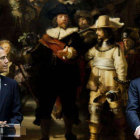 Barack Obama y el primer ministro de Holanda, Mark Rutte, durante la rueda de prensa conjunta.