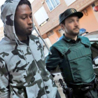 Rúben Semedo  a su llegado al juzgado número 6 de Llíria (Valencia).