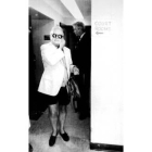 Truman Capote a la salida de uno de los juicios en los que fue procesado
