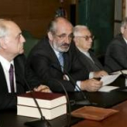 Samuel Rubio, Santos Llamas, José María Fernández Catón y Matías Pedruelo