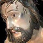 Rostro del Nazareno que procesionará la cofradía de las Bienaventuranzas