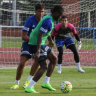 William Jebor es una de las novedades en la convocatoria de José Manuel Díaz para enfrentarse al Bilbao Athletic.