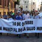 Imagen de la manifestación celebrada ayer en León. RAMIRO