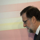 Rajoy, en el Encuentro Empresarial España-Brasil. S. MOREIRA