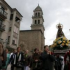 Imagen de la salida de La Encina en mayo para la primera visita, Astorga