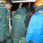 Imagen facilitada por la Guardia Civil posterior al rescate