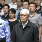El antiguo responsable de la seguridad nacional china, Zhou Yongkang, durante el juicio celebrado en junio del 2015.