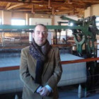 El director del Museo Textil de Val de San Lorenzo, Miguel Ángel Cordero.