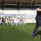 Manolo Martínez fue el primero en pasar por el Reino para ilustrar uno de los doce meses del calendario que edita la Cultural con la participación de deportistas leoneses.