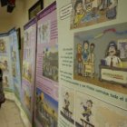 La exposición sobre comercio justo permanecerá hasta el día 17.