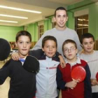 Formación del equipo del colegio La Palomera que milita en la categoría benjamín masculino