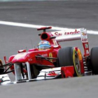 Alonso fue el más rápido en el primer test.
