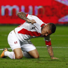 Paolo Guerrero, durante un partido.