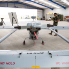Reportaje con el Ejército y sus drones en el aeródromo de Pajares de los Oteros. F. Otero Perandones.