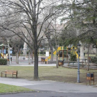 Parque de Quevedo en la capital leonesa.