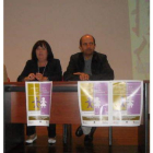Durán y Castañón durante la jornada de voluntariado.