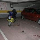 Los hechos ocurrieron en esta plaza de garaje.