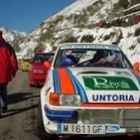 Imagen de la Subida a Leitariegos del 2001, celebrada en pleno invierno