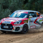 Alfredo Sal y Raquel Ruiz no tuvieron suerte en Córdoba. BIERZO MOTOR