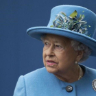 Isabel II, el 27 de octubre del 2016, en Poundbury, Inglaterra.