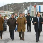 La delegación visitó Torre del Bierzo, Igüeña y Bembibre durante la mañana de ayer.