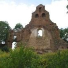 Una de las paredes del Monasterio de Santa María que aún se mantienen en pie