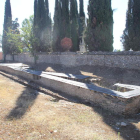 Esta es la zona arqueológica de La Edrada, junto al cementerio.