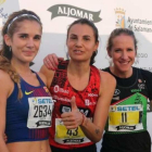 Marta, a la izquierda, fue segunda en Salamanca.