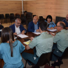La Junta Local de Seguridad de La Bañeza se reunió ayer. DL