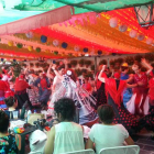Ambiente de una de las ediciones anteriores en El Rincón de Armunia.