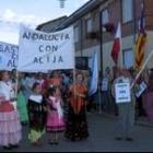 Los manifestantes portaron las diferentes banderas de las comunidades autónomas