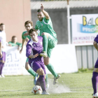 El partido entre La Virgen y el Cristo Atlético se caracterizó por la pelea sin tregua.