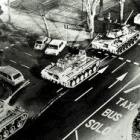 Los tanques salieron a la calle en Valencia por orden de Milans del Bosch.