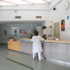 Recibidor del Hospital de la Reina de Ponferrada.