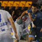 Joao da Silva, durante el partido que enfrentó en León a la selección brasileña y al Ademar.