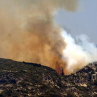 Incendio en Lluxent (Valencia)