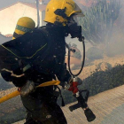 Un bombero de Alicante.