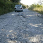 La carretera que accede al Campo de las Danzas, en una imagen de archivo.