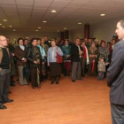 El alcalde, José Manuel Sánchez, se dirigió a los asistentes a la inauguración.