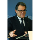 El presidente de la Generalitat en funciones, Artur Mas.
