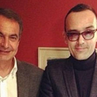 José Luis Rodríguez Zapatero y Risto Mejide, en una foto reciente en Twitter.
