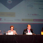 Juan Francisco García Marín, José María Lasalle, Antonio Silván y Claudia Paz, en la jornada de inauguración de la II Cybersecurity Summer BootCamp.