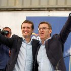 Casado con Feijóo en Galicia. SALVADOR SAS