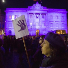 Manifestación contra la violencia machista, el 25 de noviembre del 2015, en Barcelona.