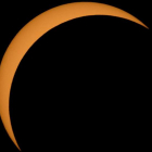 Fotografía cedida por la Nasa que muestra el eclipse en el parque nacional Northern Cascades en Washingtona. NASA